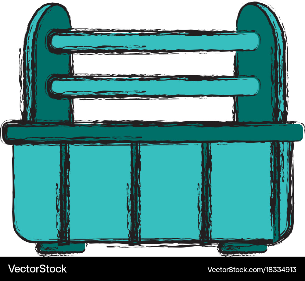Empty toolbox isolated vector image