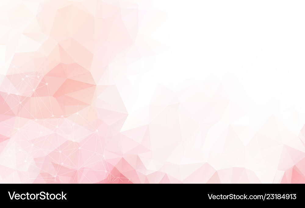 Light pink background with dots and lines Light pink background with dots and lines vector image