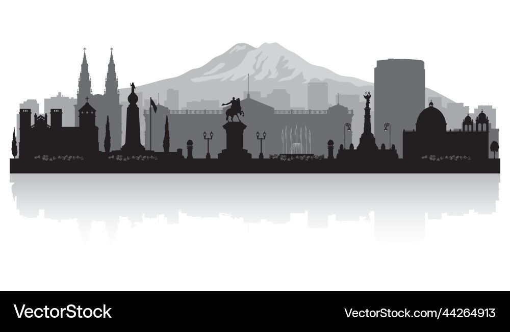 San salvador city skyline vektorbild