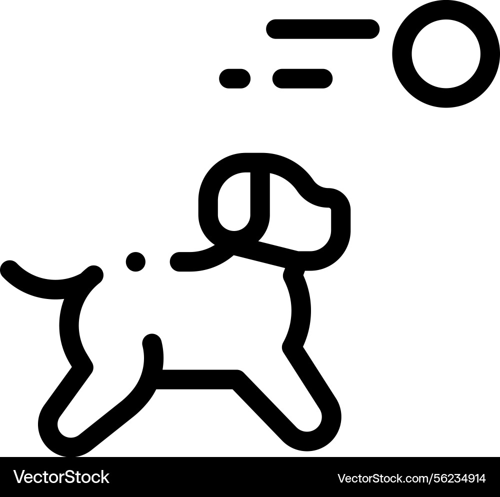 Playing icon thin linear style design isolated Playing icon thin linear style design isolated vector image