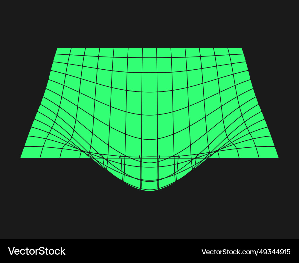 Cyber geometry y2k element cyberpunk shape Cyber geometry y2k element cyberpunk shape vector image