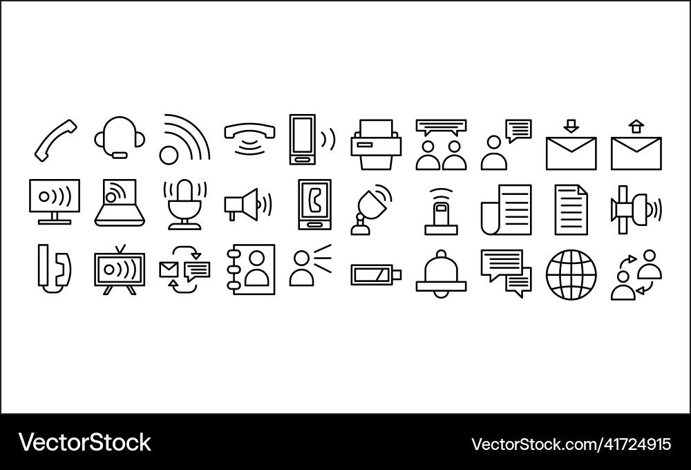 Design communication multicolor style Vector Image