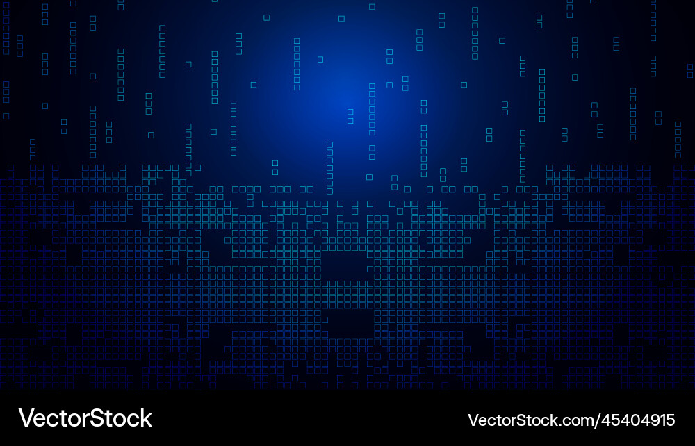 Digital Data Network Background vector image