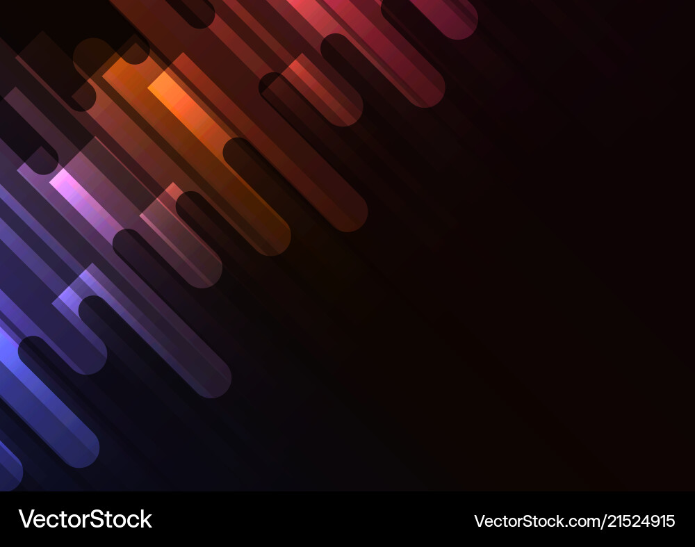 Multicolor melt overlap abstract square background Vector Image