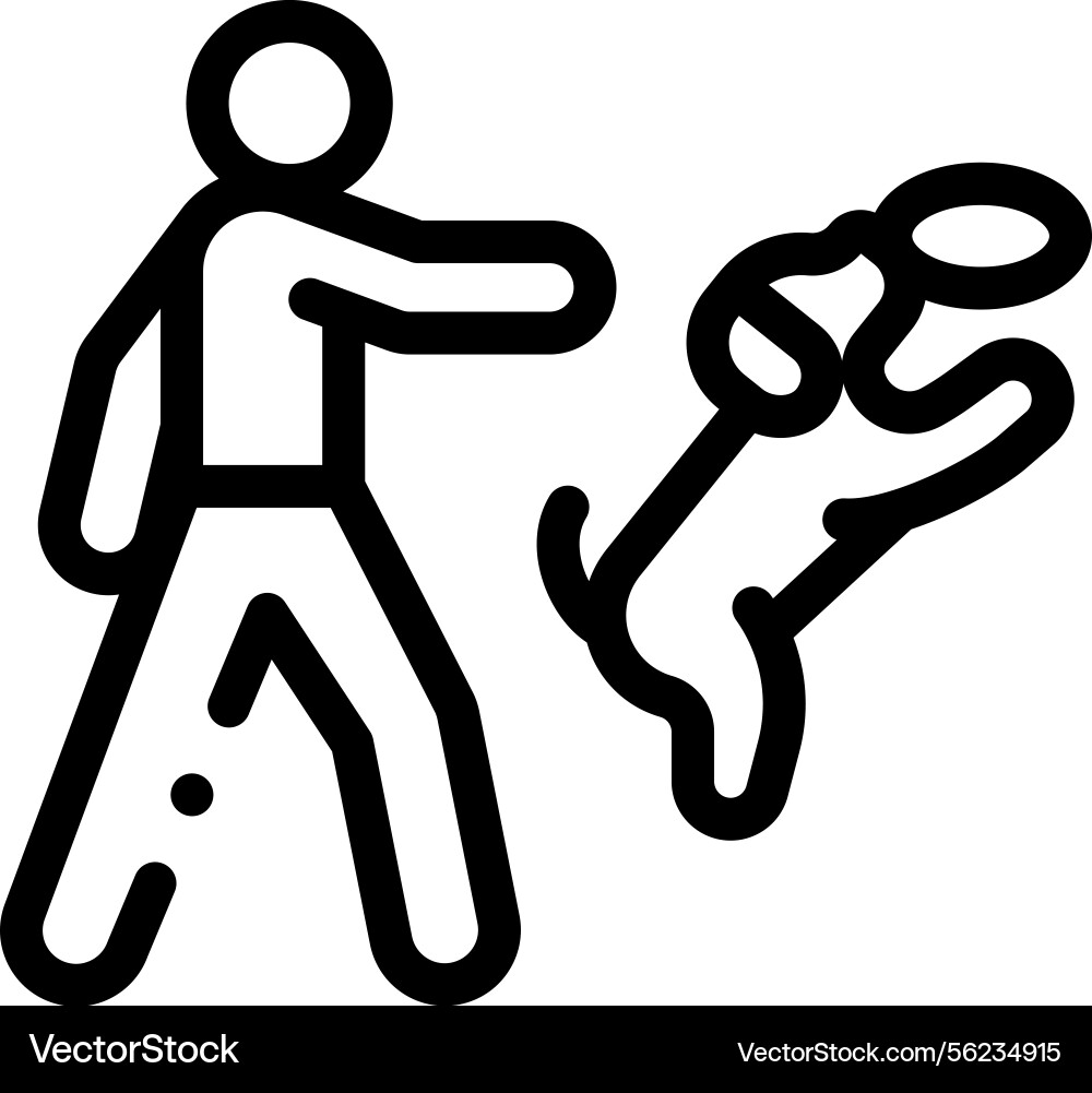 Playing icon thin linear style design isolated Playing icon thin linear style design isolated vector image
