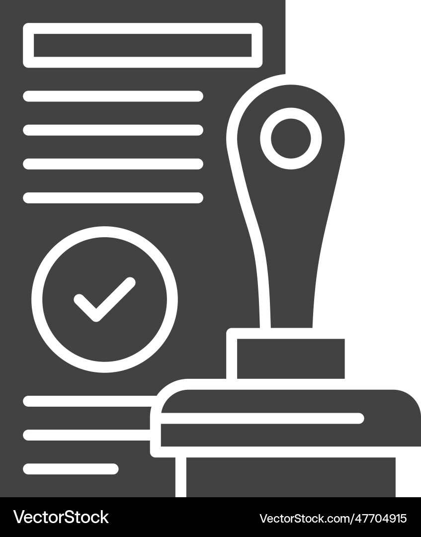Validation icon image Vector Image