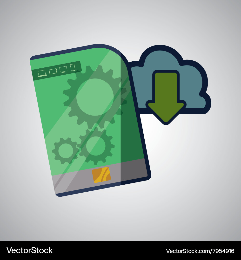 Development and software design vector image