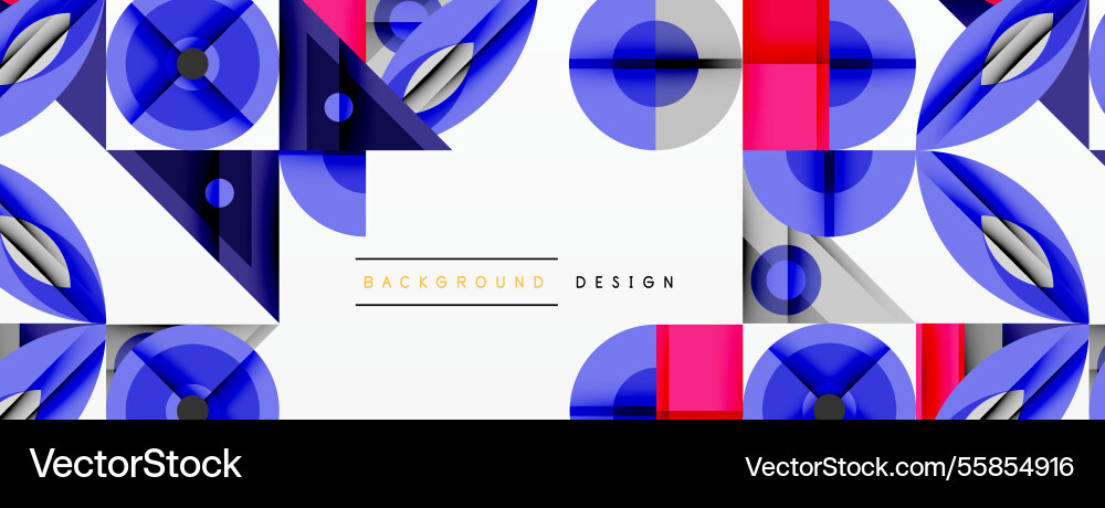 Geometric abstract composition with intersecting Geometric abstract composition with intersecting vector image