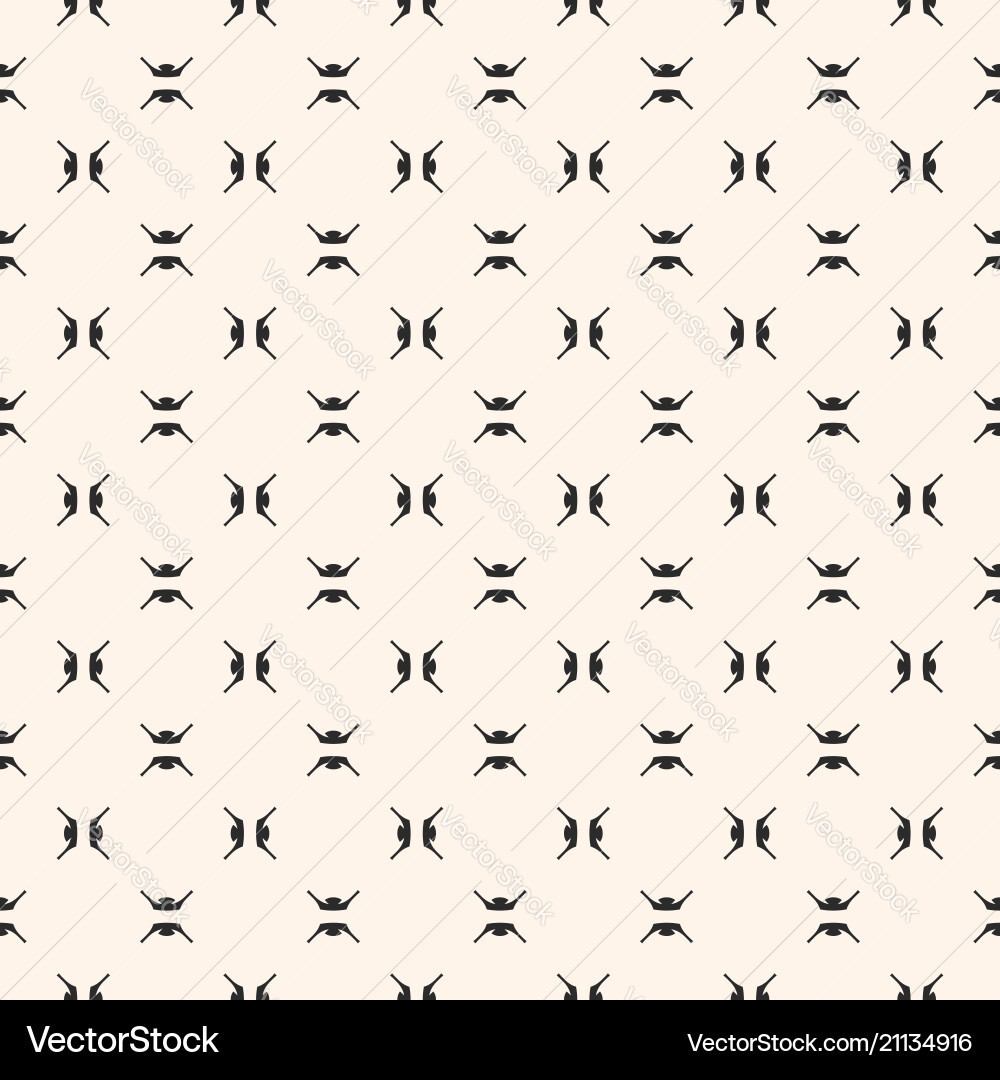 Geometric Cross Pattern Vector Image