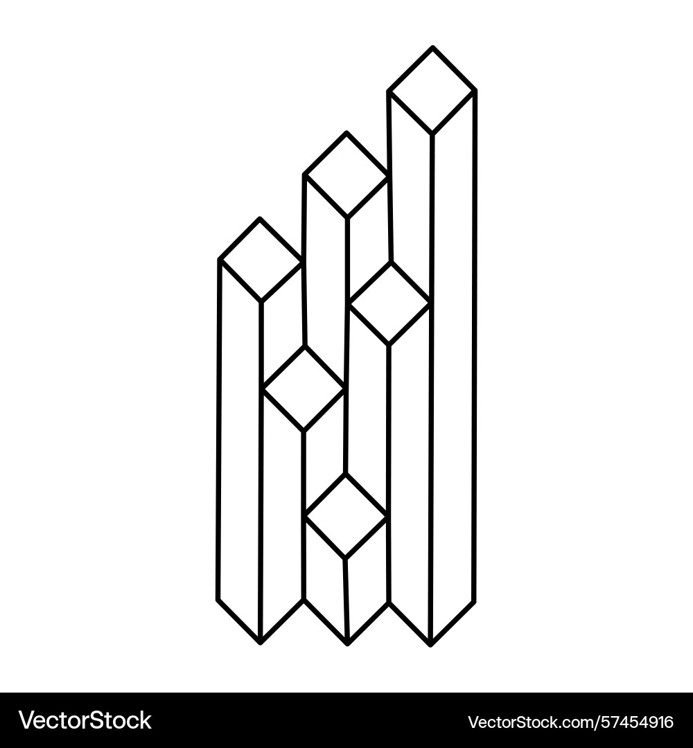 Impossible shapes web design elements optical Impossible shapes web design elements optical Vector Image