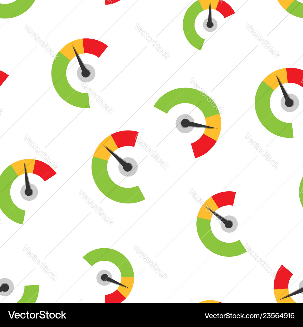 Meter dashboard icon seamless pattern background Meter dashboard icon seamless pattern background vector image