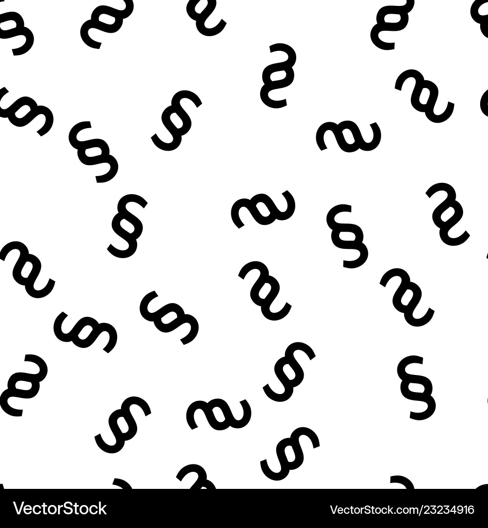 Section signs random seamless pattern Section signs random seamless pattern vector image