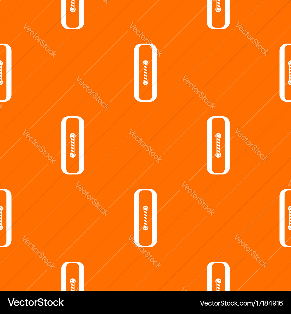 Sewn rectangular button pattern seamless vector image