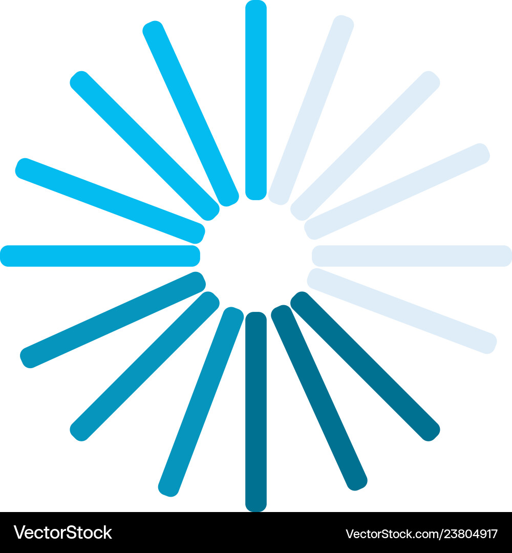 Abstract loading bar Vector Image