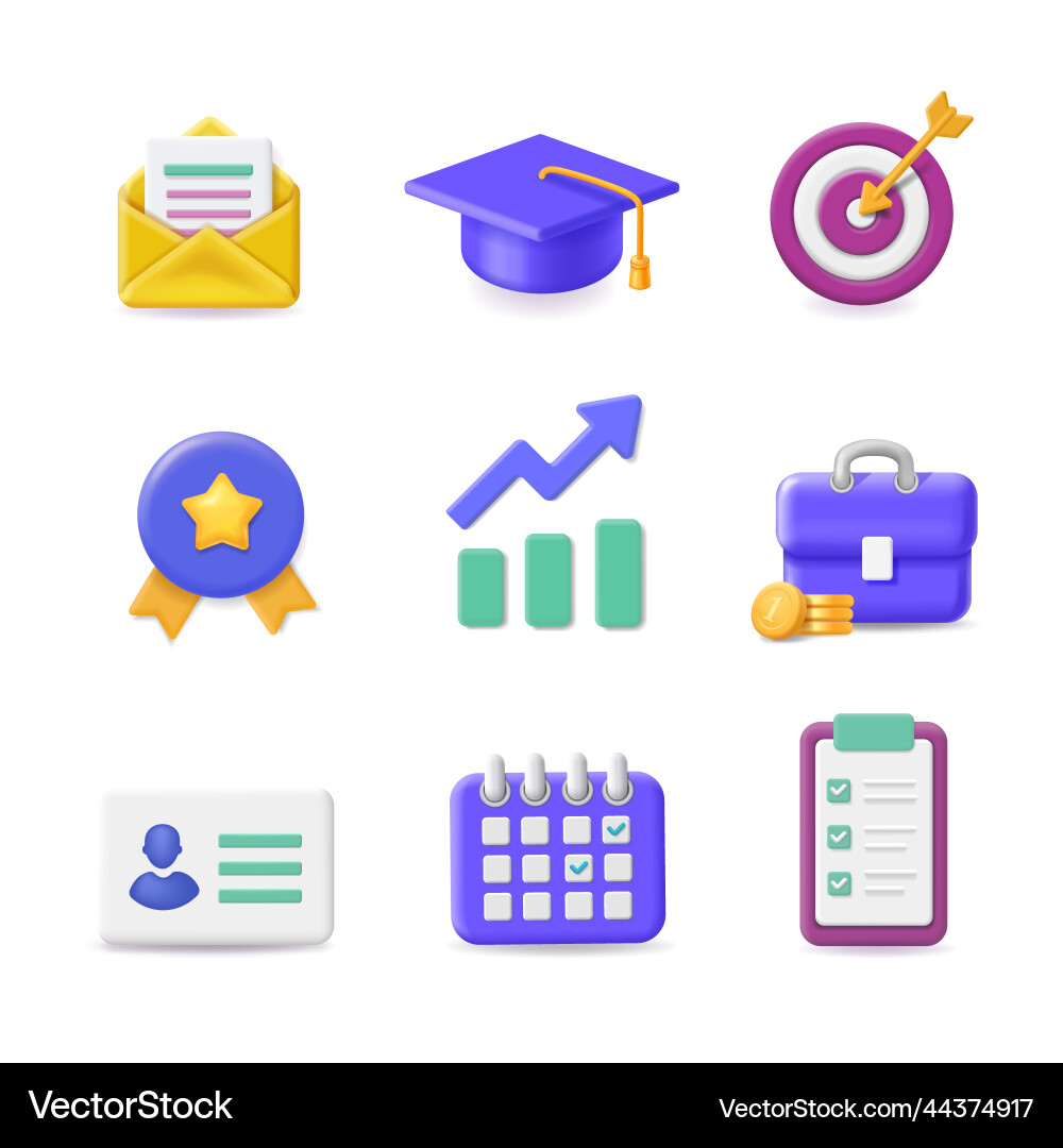 Business-Karriere Arbeit Ikone der Bildung Business-Karriere Arbeit Ikone der Bildung vektorbild