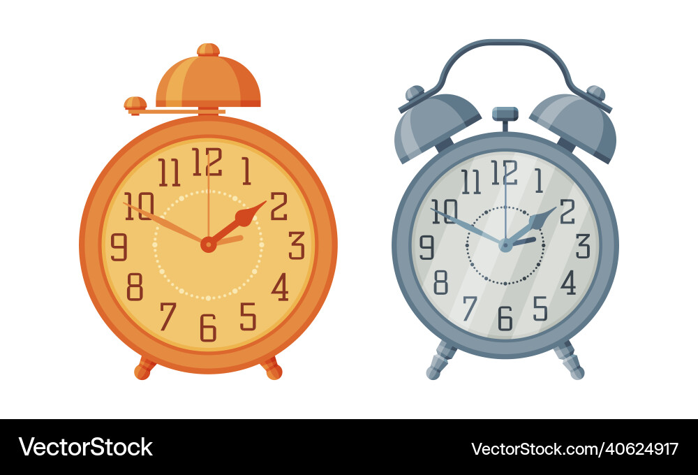 Clock with face and clockwork mechanism Clock with face and clockwork mechanism vector image