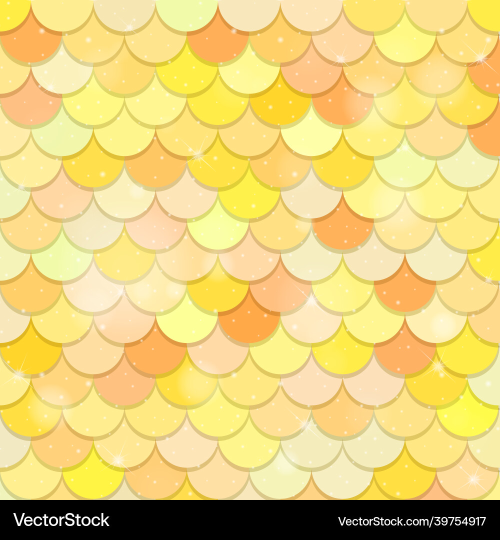 Fish scale seamless pattern background Fish scale seamless pattern background vector image