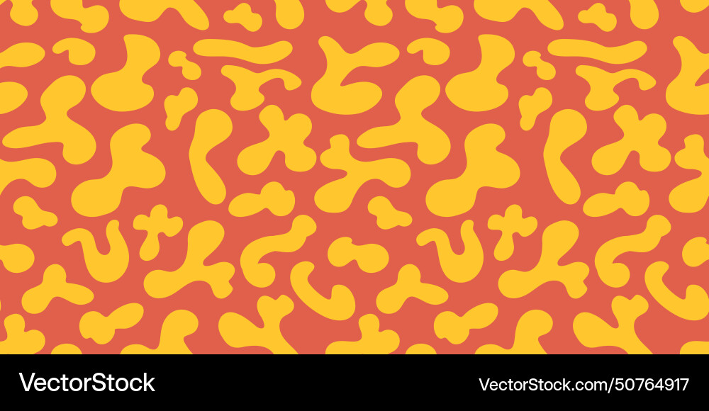Groovy seamless pattern in retro trippy style Groovy seamless pattern in retro trippy style vector image