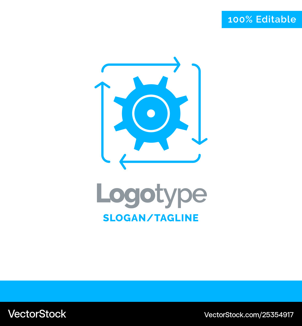 Workflow automation development flow operation Workflow automation development flow operation vector image