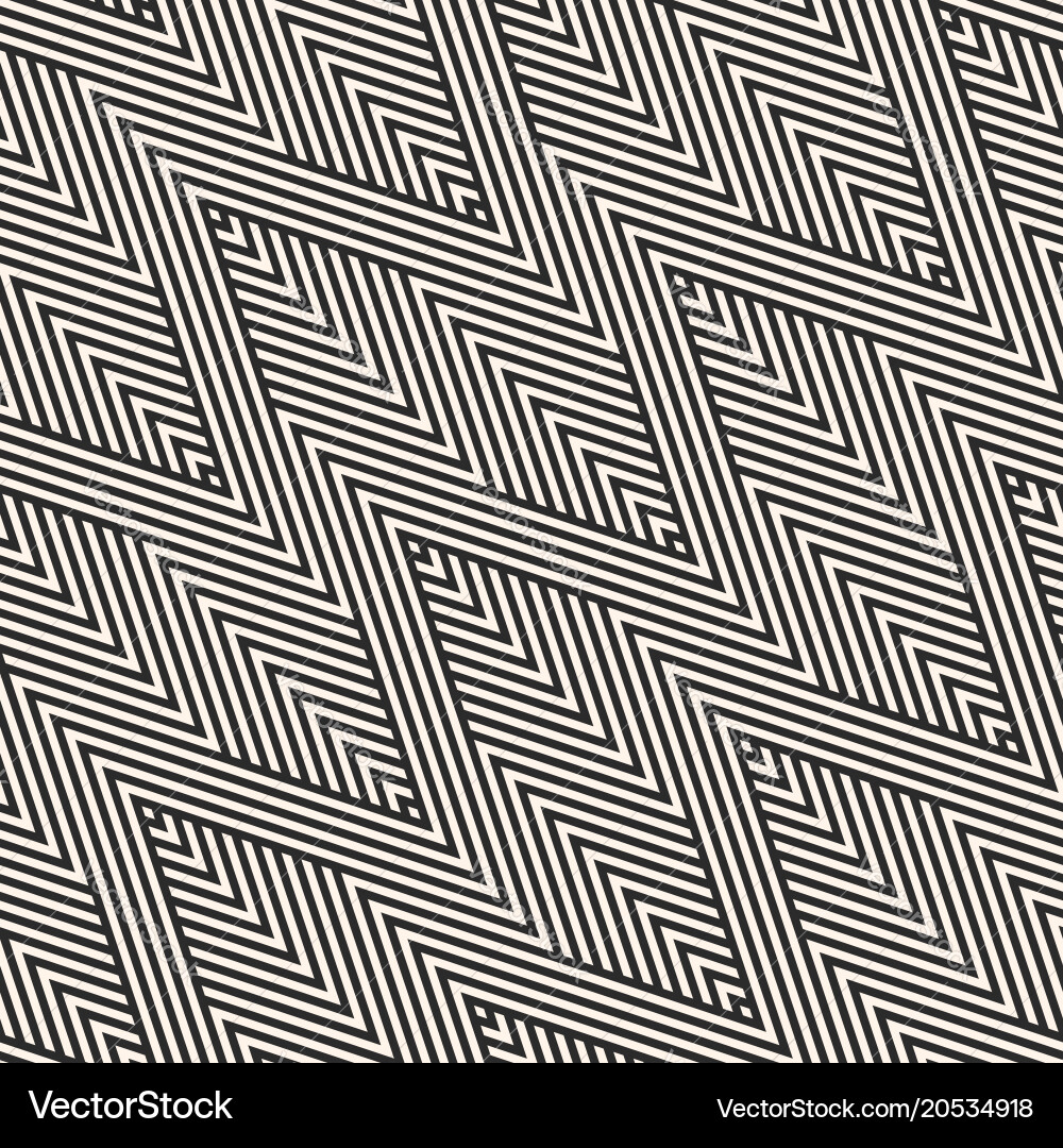 Geometric diagonal lines pattern modern abstract vector image