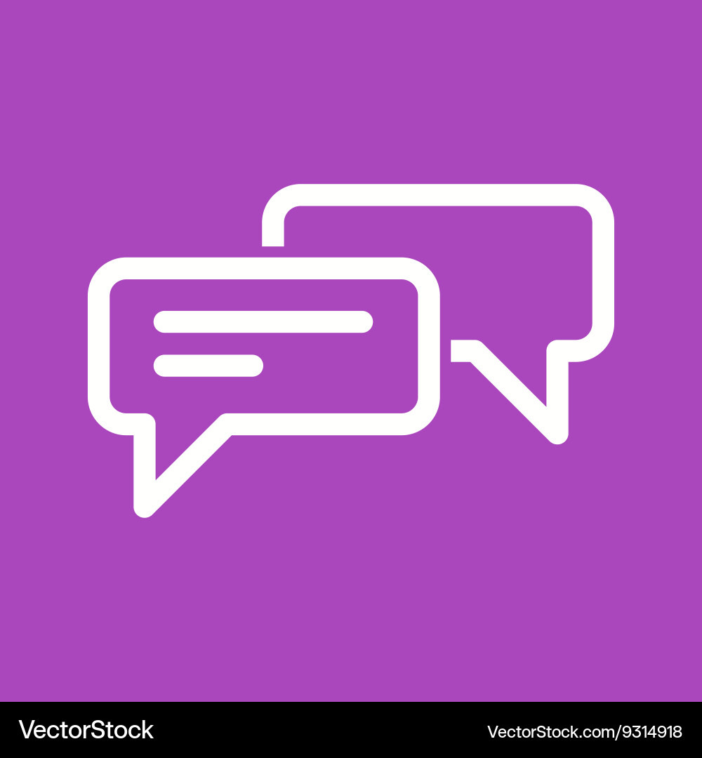Typing message vector image