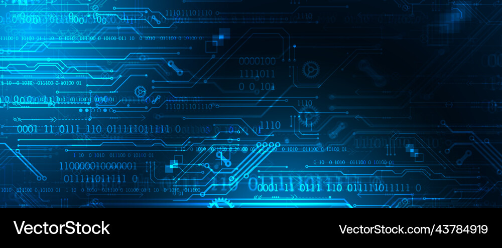 Abstract background on technological Abstract background on technological vector image