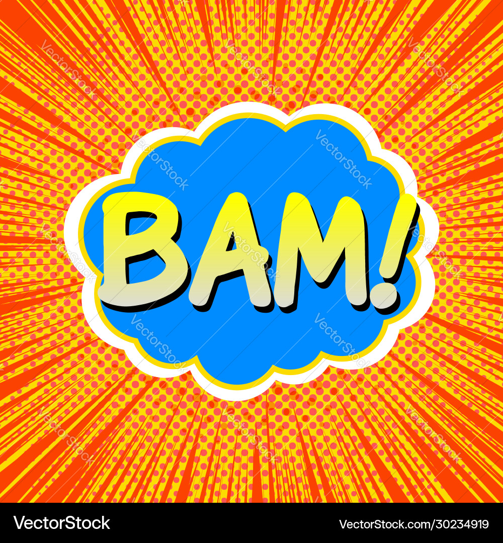Comic explosive helles Konzept Comic explosive helles Konzept vektorbild