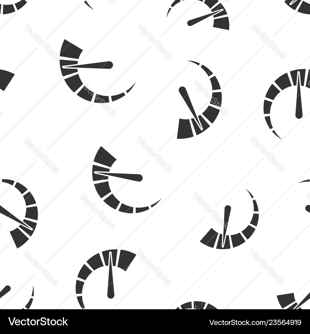 Meter dashboard icon seamless pattern background Meter dashboard icon seamless pattern background vector image