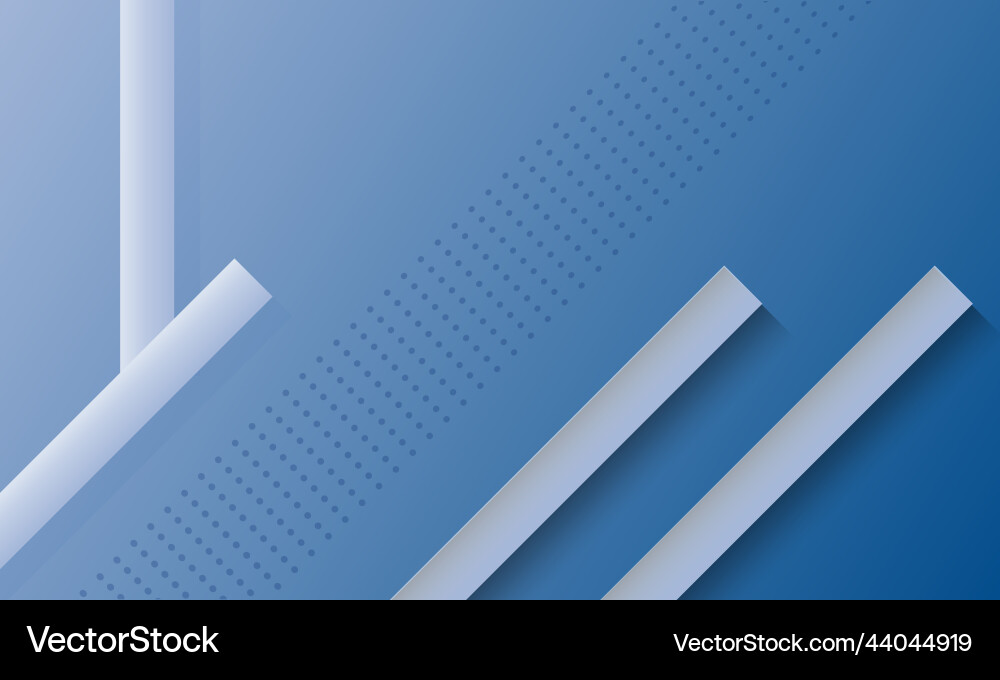Web banner with big space for header Vector Image