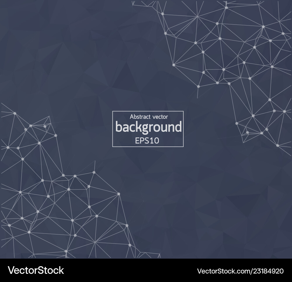 Abstract gray dark background with triangles Abstract gray dark background with triangles vector image