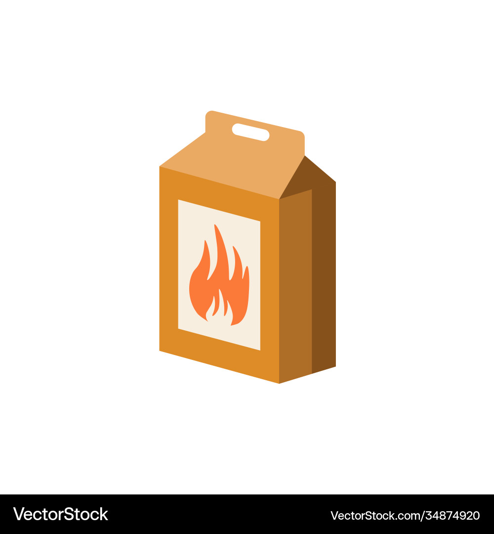 Charcoal grill icon simple element from Vector Image