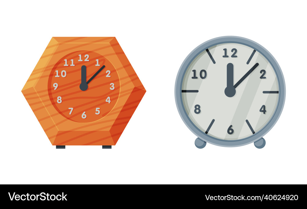 Clock with face and clockwork mechanism Clock with face and clockwork mechanism vector image