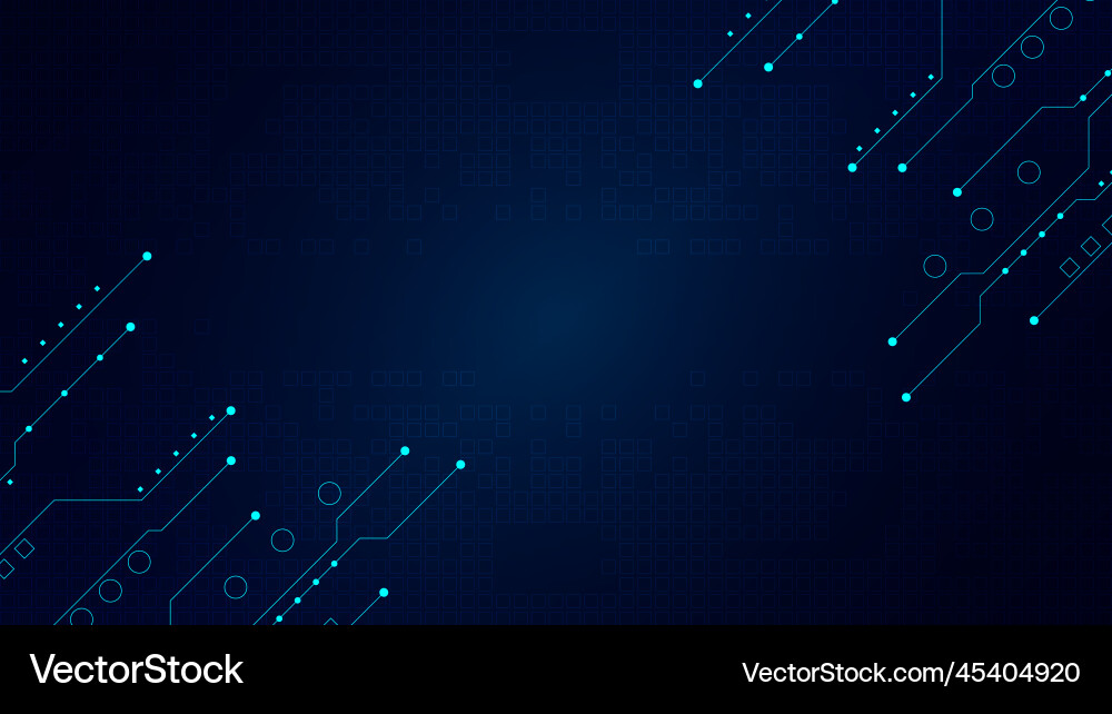 Digital Data Technology Background vector image