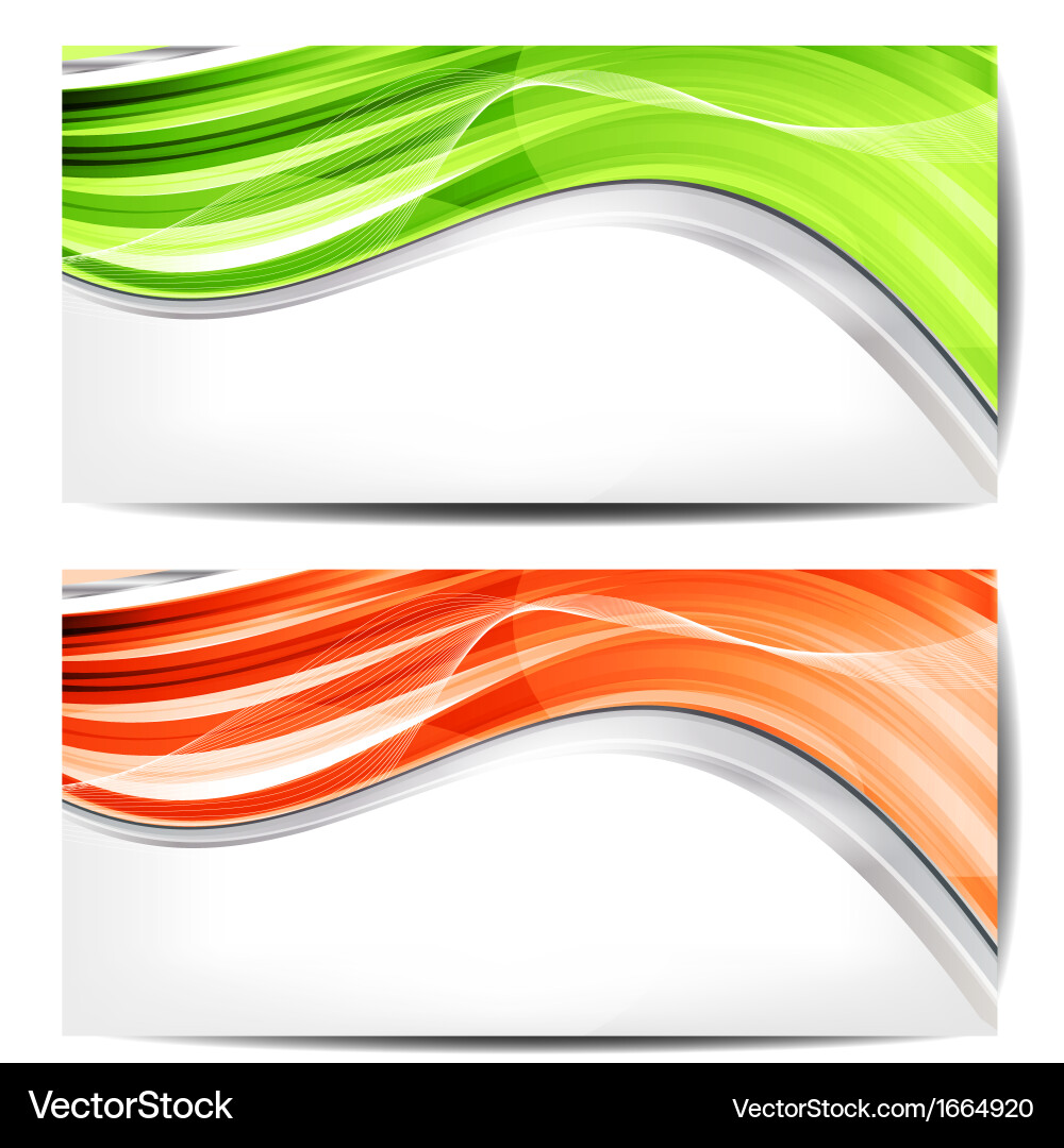 Dynamic Abstract Waves Background vector image