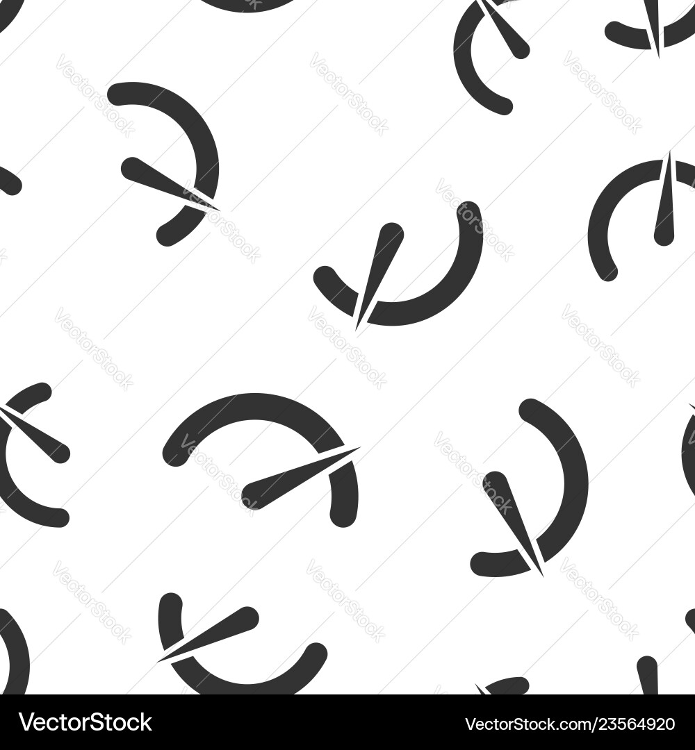 Meter dashboard icon seamless pattern background Meter dashboard icon seamless pattern background vector image