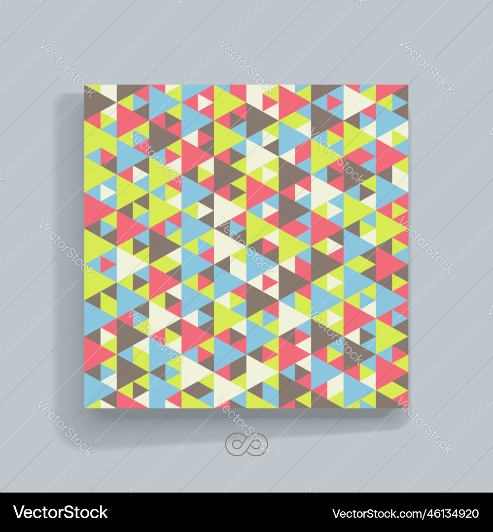 Mosaic backdrop textbook booklet or notebook Mosaic backdrop textbook booklet or notebook Vector Image