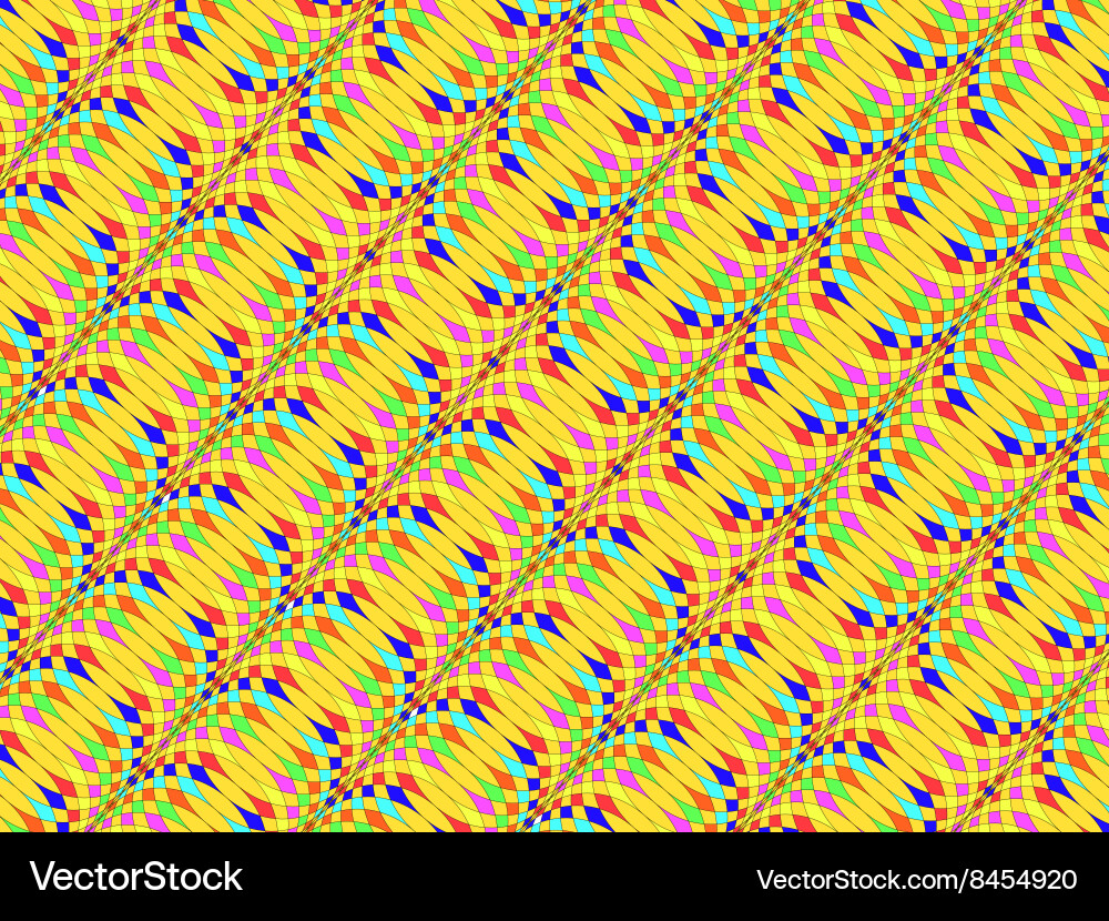 Vintage abstract pattern vector image