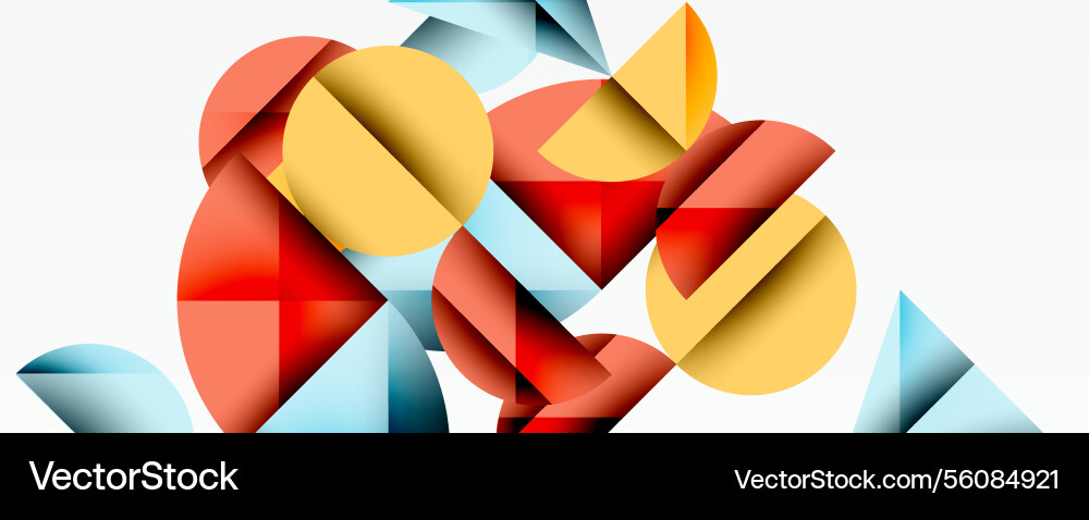 Abstract geometric pattern with intersecting Abstract geometric pattern with intersecting vector image