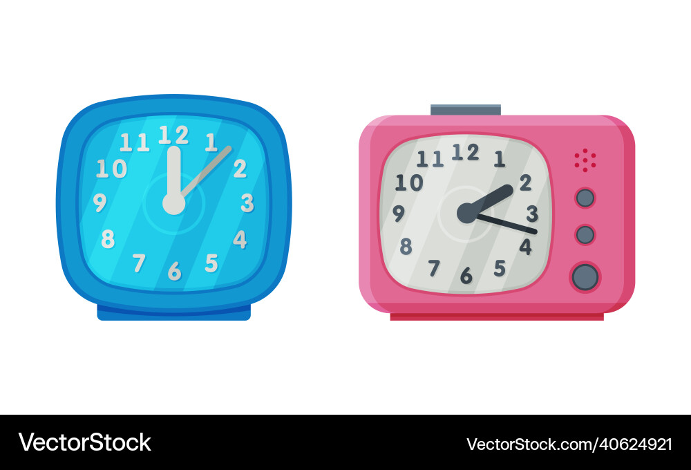 Clock with face and clockwork mechanism Clock with face and clockwork mechanism vector image