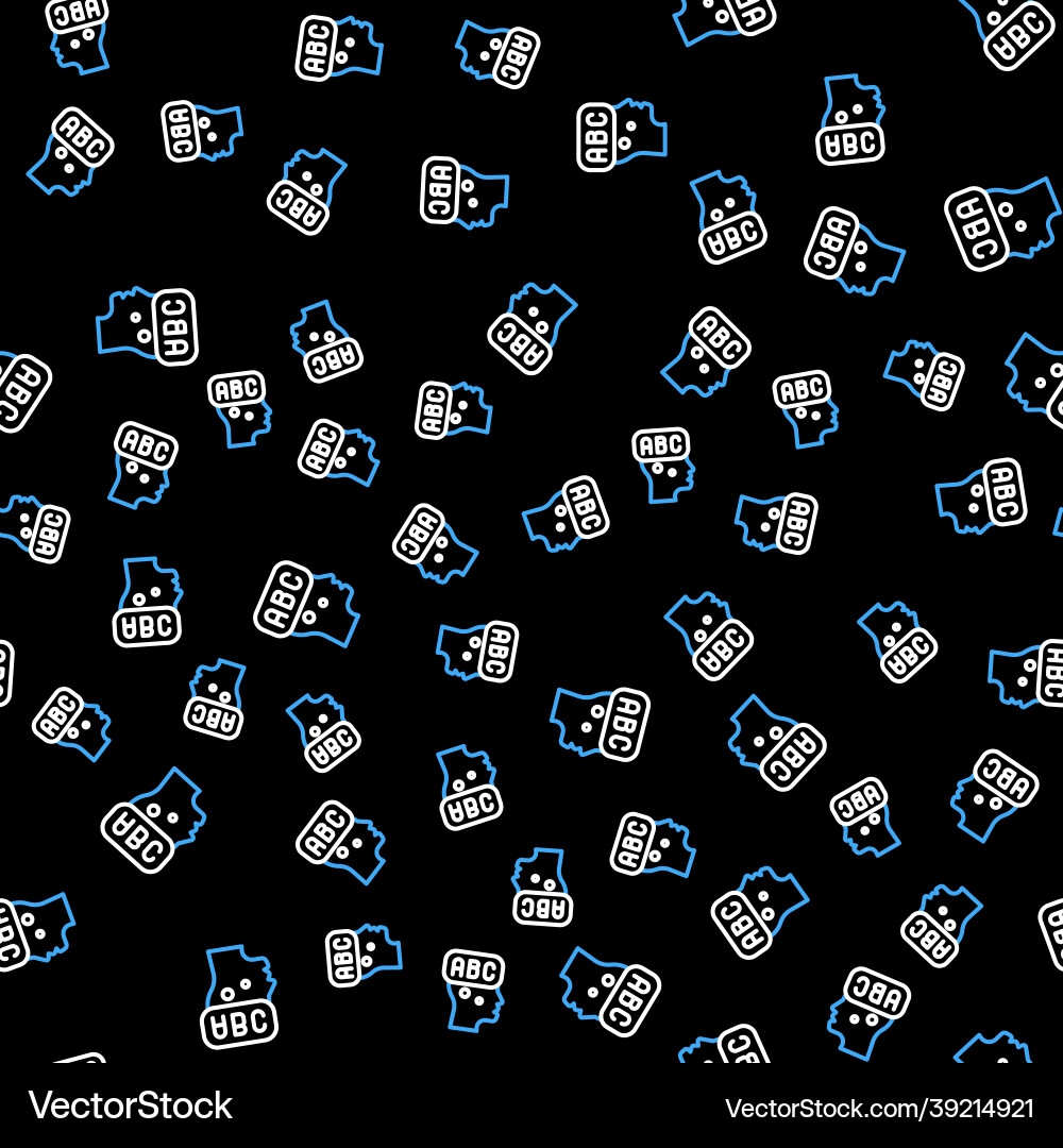Line learning foreign languages icon isolated Line learning foreign languages icon isolated Vector Image