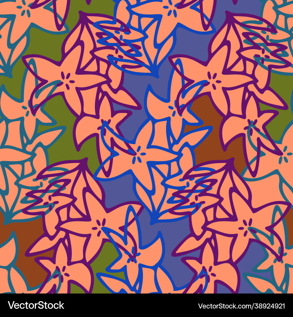 Seamless pattern colorful design Seamless pattern colorful design vector image