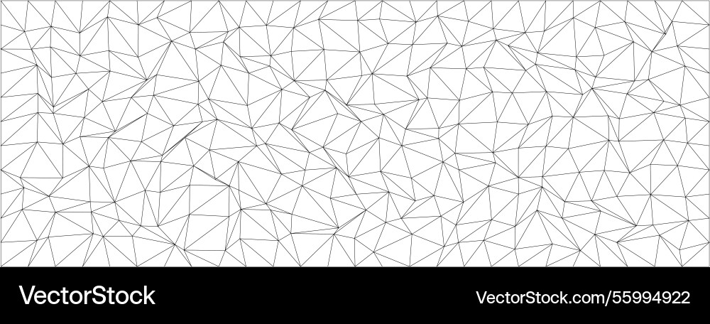 Abstract geometric pattern with irregular Vector Image
