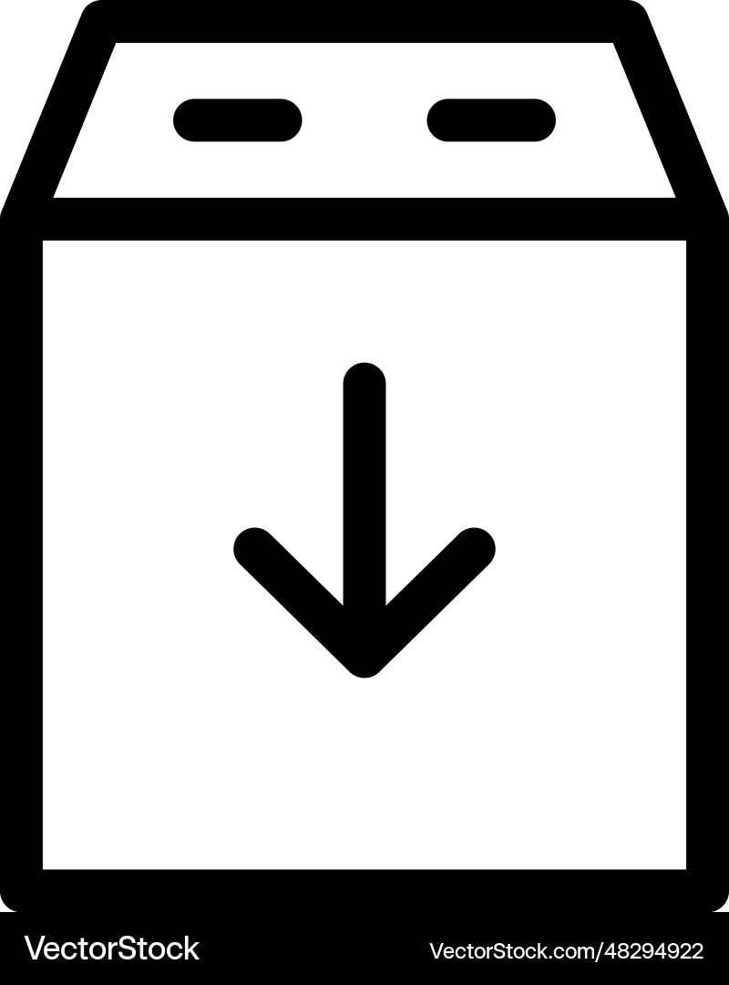 Inbox archive icon Inbox archive icon Vector Image
