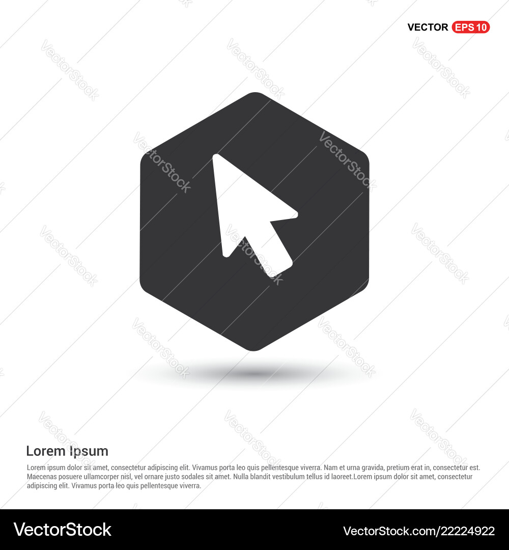 Mouse cursor icon Vector Image