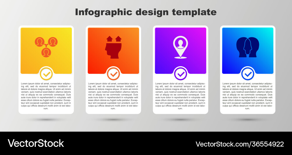 Set project team base user man location vector image