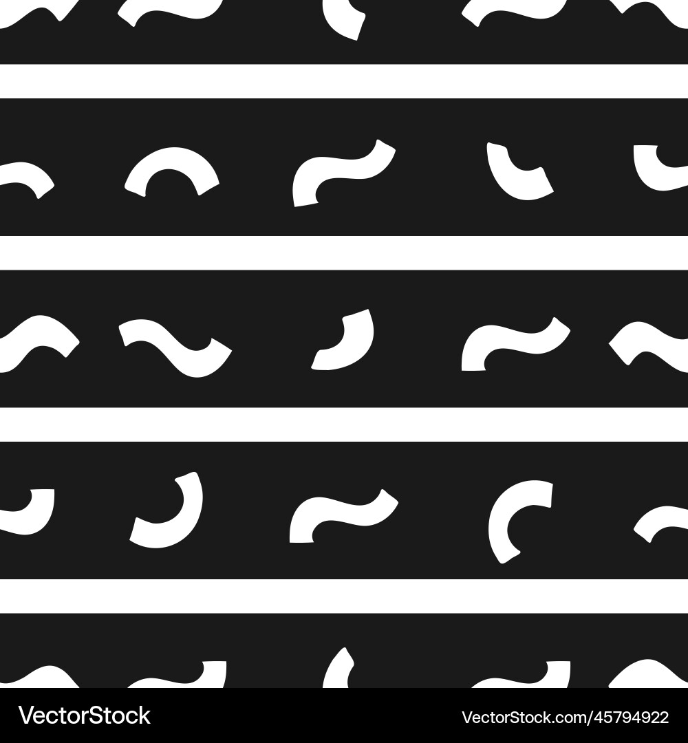 Simple and clean seamless pattern with geometric vector image