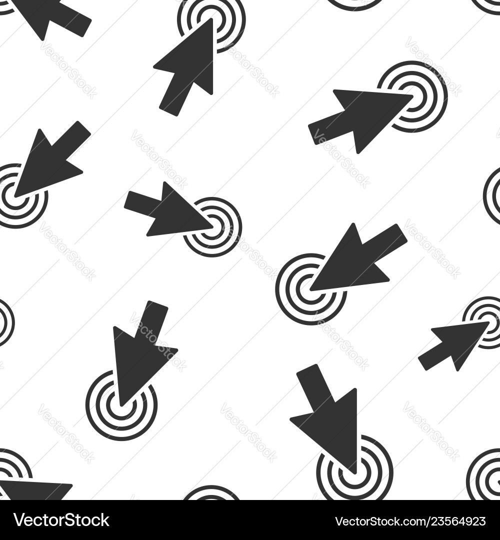 Computer mouse cursor icon seamless pattern Computer mouse cursor icon seamless pattern vector image