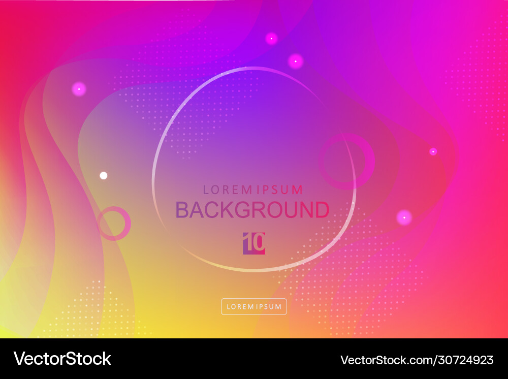 Multicolor iridescent design with gradient Multicolor iridescent design with gradient vector image