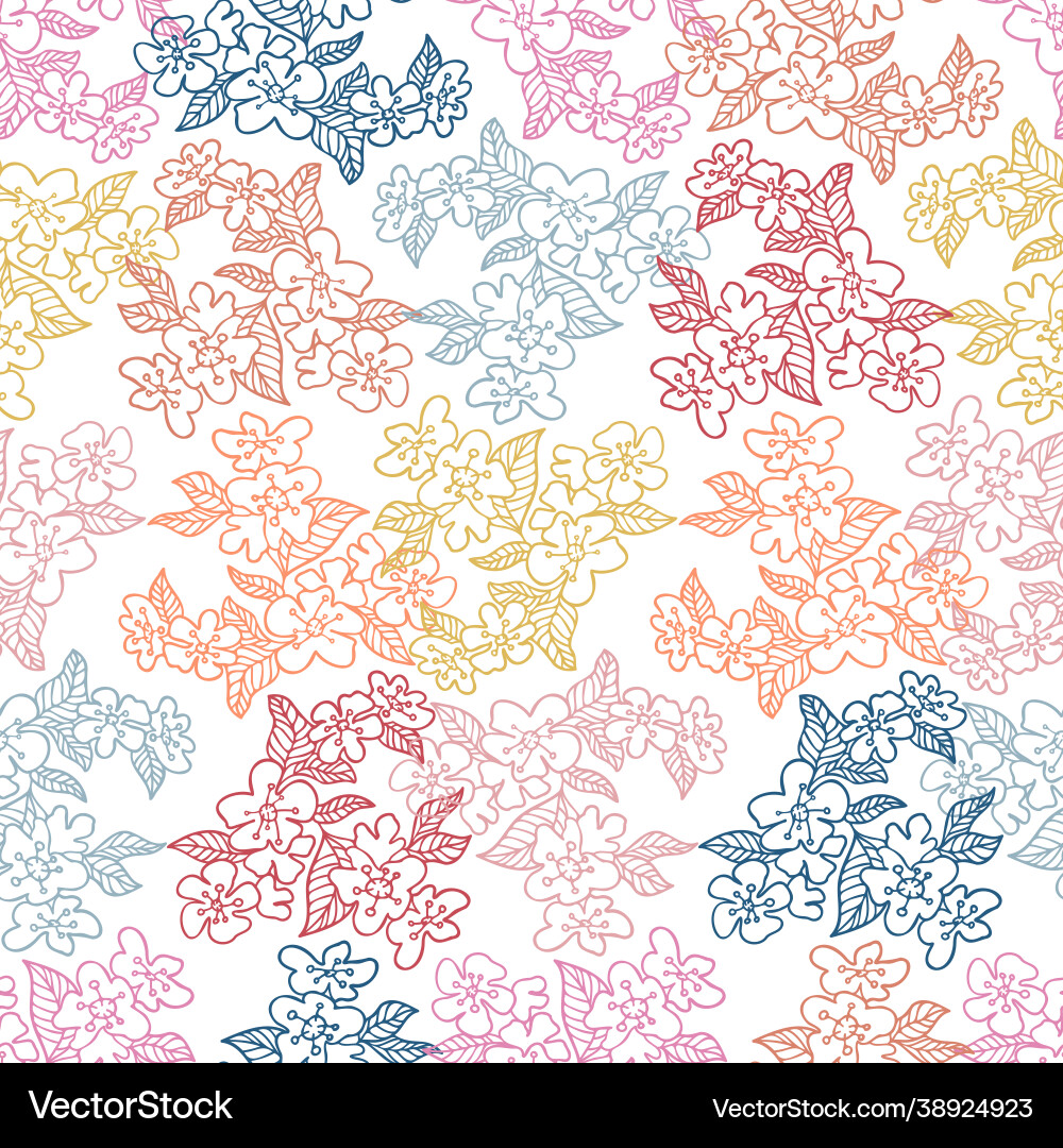 Seamless pattern colorful design Seamless pattern colorful design Vector Image