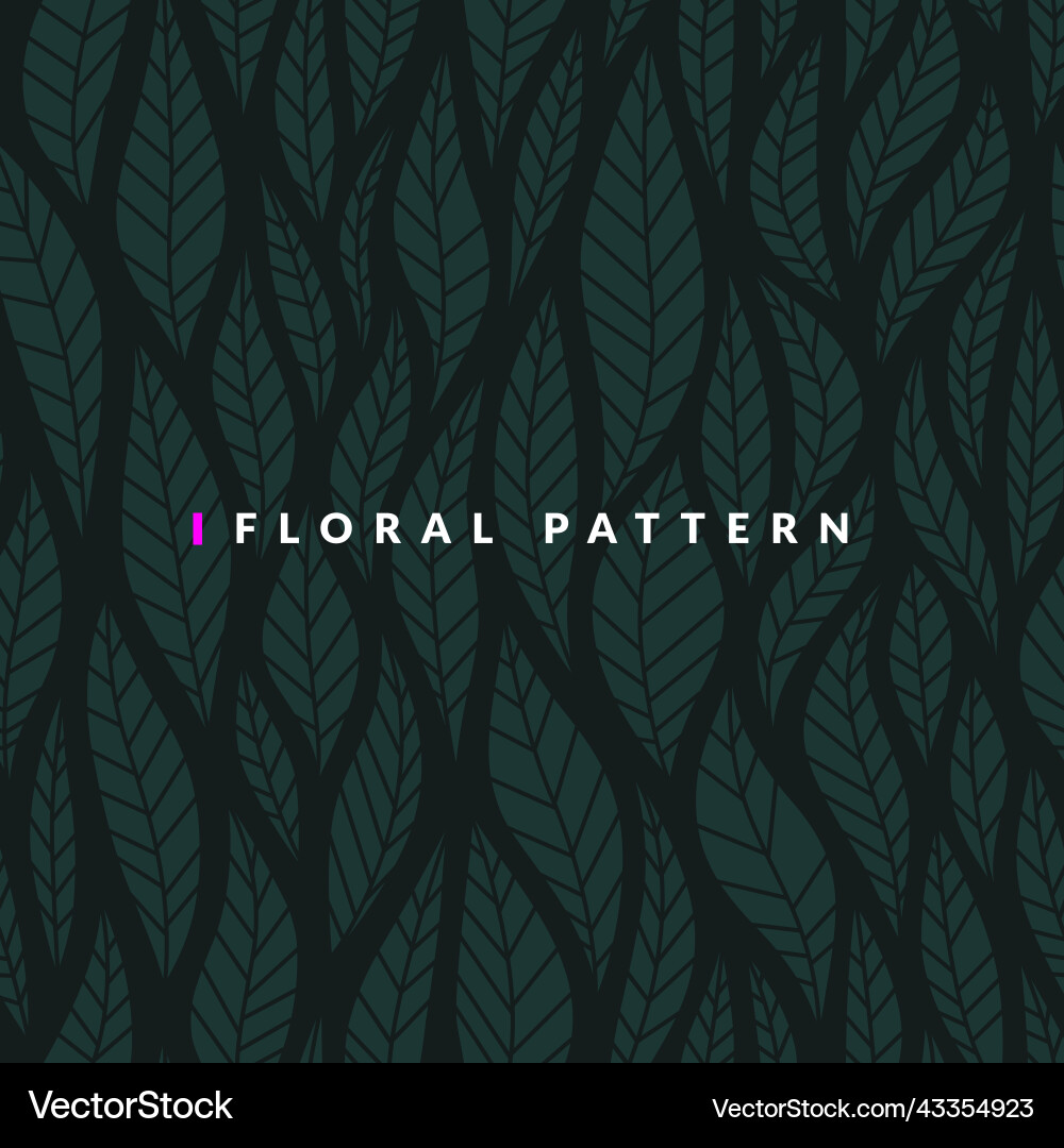 Seamless pattern with leaf Seamless pattern with leaf vector image